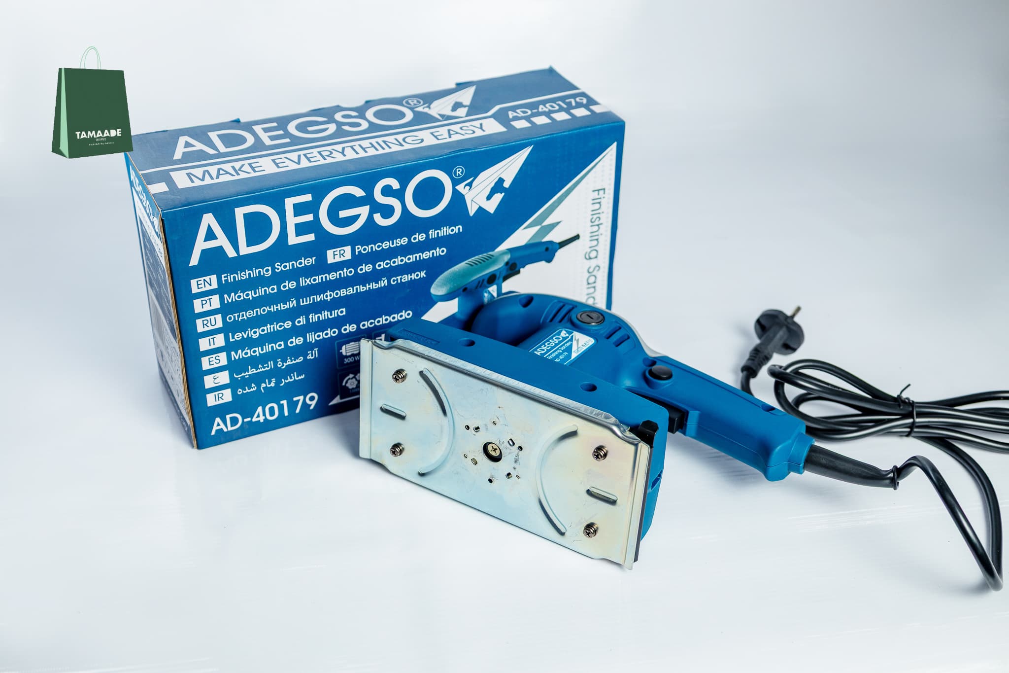 ADEGSO ELECTRIC FININSHING SANDER AD-40179