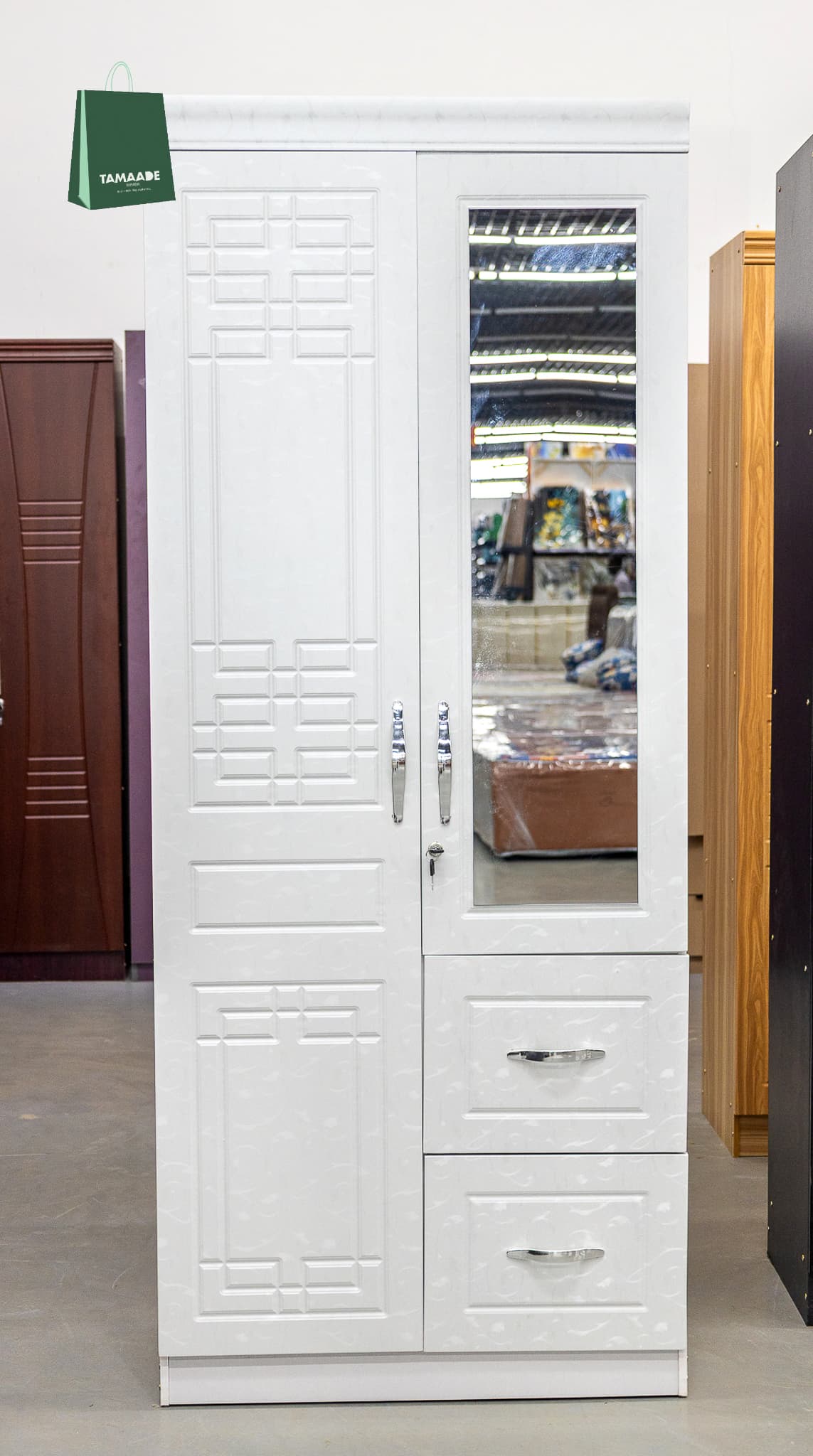 Wardrobe 2 in 1 With Drawers And Storage