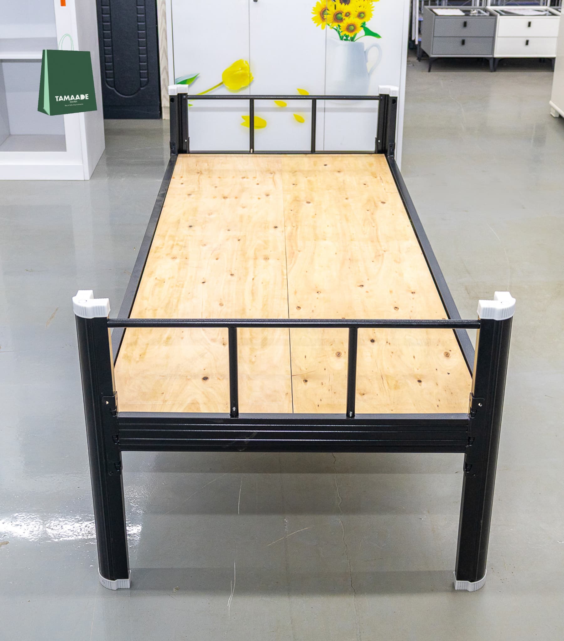 METAL SINGLE BED FRAME