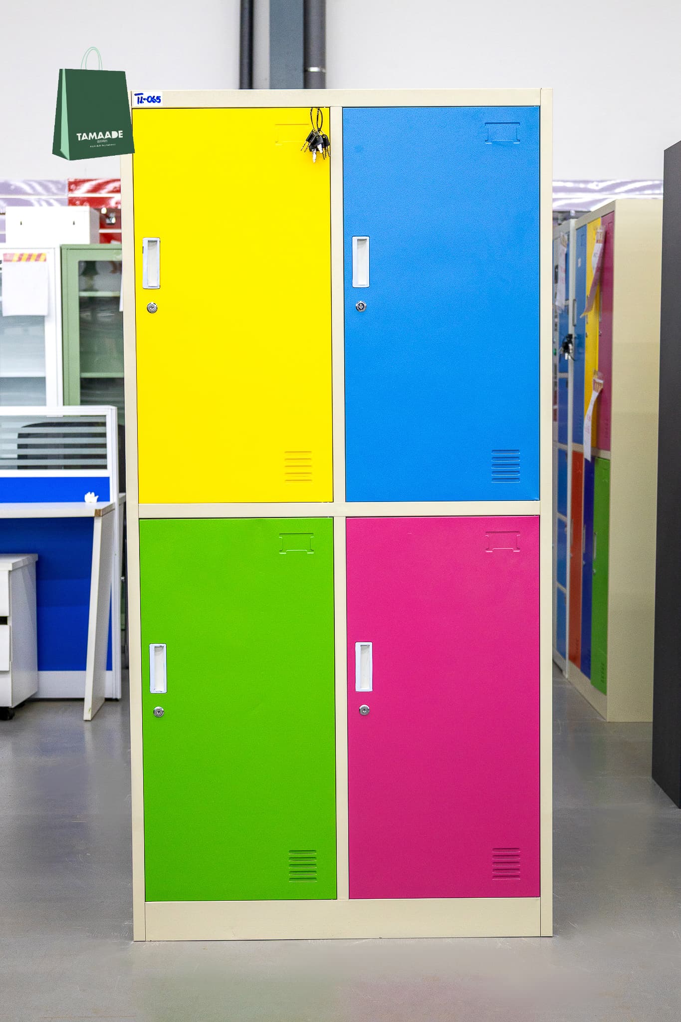 COLORFUL METAL OFFICE  CABNET WITH LOCKER