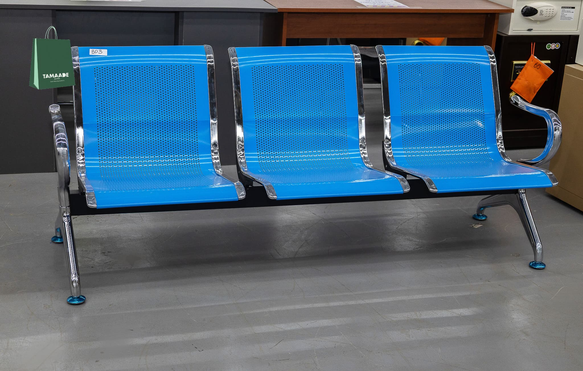 Waiting Chair 3 Seater For Office