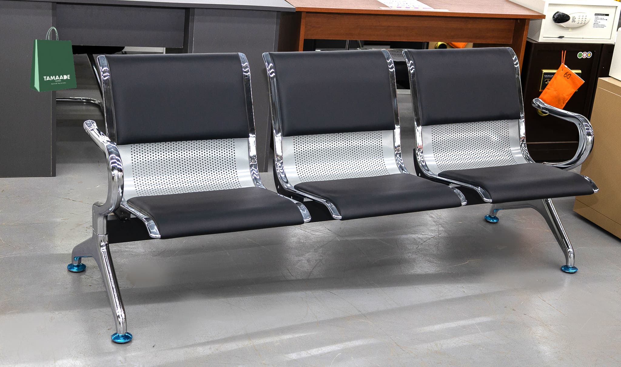 WAITING CHAIR 3 SEATER (H3002F)